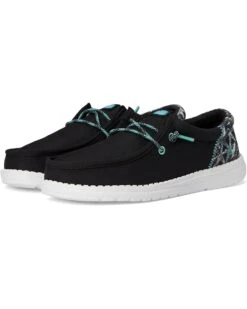 Hey Dude Kids Wally Funk Sharks (Little Kid/Big Kid) | Sneakers & Athletic Shoes