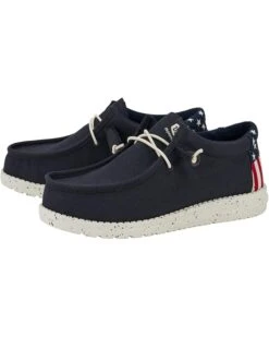 Hey Dude Kids Wally Americana (Toddler) | Sneakers & Athletic Shoes -Handbag Muse Shop 61nolK 3HKL. AC SR736920