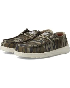 Hey Dude Kids Wally Mossy Oak® Original Bottomland® (Little Kid/Big Kid) | Sneakers & Athletic Shoes