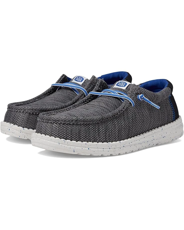 Hey Dude Kids Wally Heathered Mesh (Little Kid/Big Kid) | Sneakers & Athletic Shoes 3 Hey Dude Kids Wally Heathered Mesh (Little Kid/Big Kid) | Sneakers & Athletic Shoes