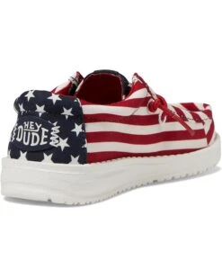 Hey Dude Kids Wally Americana (Toddler) | Sneakers & Athletic Shoes -Handbag Muse Shop 7194rzPQjPL. AC SR736920