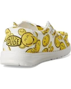Hey Dude Kids Wally Smiley (Little Kid/Big Kid) | Loafers -Handbag Muse Shop 71DB9ouVXxL. AC SR736920