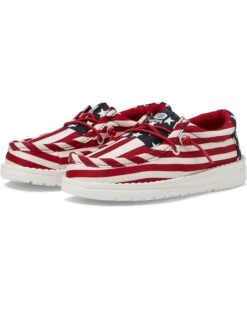 Hey Dude Kids Wally Americana (Toddler) | Sneakers & Athletic Shoes