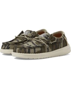 Hey Dude Kids Wally Mossy Oak® Original Bottomland® (Toddler) | Sneakers & Athletic Shoes