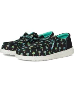 Hey Dude Kids Wally Funk Tropical Palm (Little Kid/Big Kid) | Loafers
