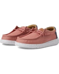 Hey Dude Kids Wally Washed Canvas (Little Kid/Big Kid) | Sneakers & Athletic Shoes