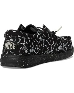 Hey Dude Kids Wally Skeletons (Little Kid/Big Kid) | Sneakers & Athletic Shoes -Handbag Muse Shop 71tAVQmZtL. AC SR736920