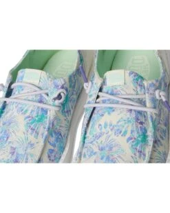 Hey Dude Kids Wendy Funk Tropical (Little Kid/Big Kid) | Loafers -Handbag Muse Shop 812vubd45fL. AC SR736920
