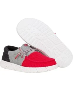 Hey Dude Kids Wally Tri Varsity Mesh (Little Kid/Big Kid) | Sneakers & Athletic Shoes -Handbag Muse Shop 81DHbKkzp1L. AC SR736920