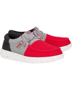 Hey Dude Kids Wally Tri Varsity Mesh (Little Kid/Big Kid) | Sneakers & Athletic Shoes