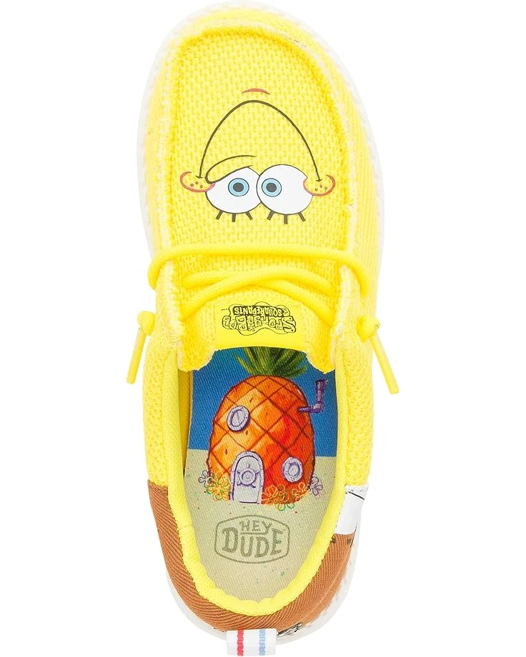 Hey Dude Kids Wally Funk Spongebob (Little Kid/Big Kid) | Sneakers & Athletic Shoes 4 Hey Dude Kids Wally Funk Spongebob (Little Kid/Big Kid) | Sneakers & Athletic Shoes - Image 2